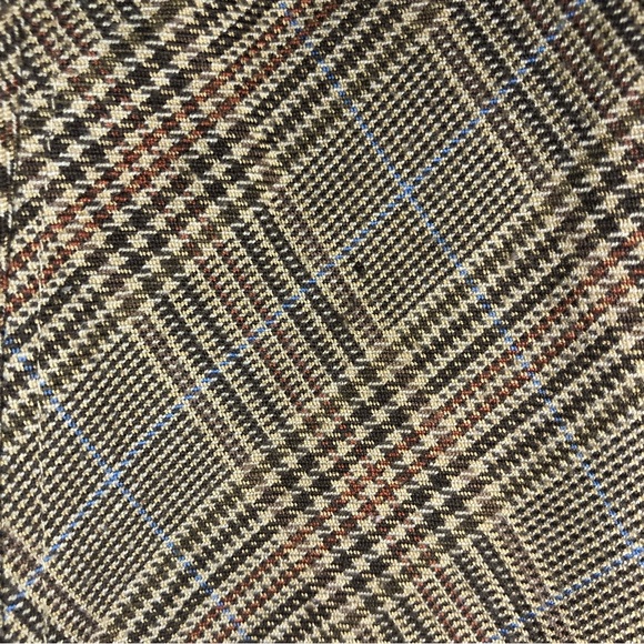 East 5th Vintage Brown Plaid Midi Skirt Size 6 - Picture 3 of 10